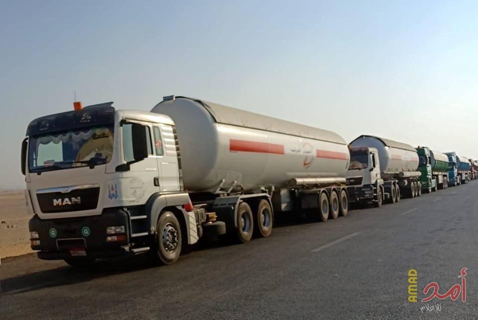دخول كميات من الغاز المصري إلى قطاع غزة