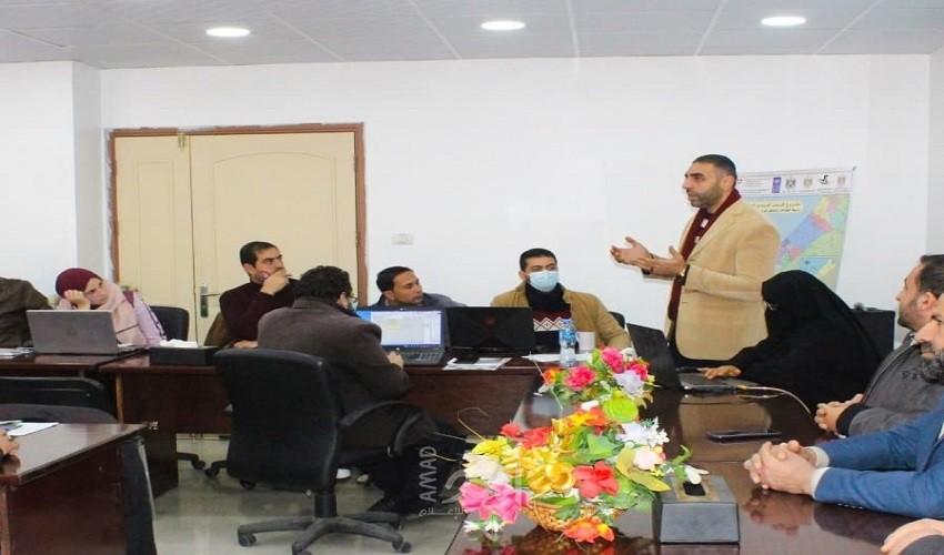 غزة: وكيل الاتصالات يلتقي بوحدة تطوير "البرمجيات الحكومية"