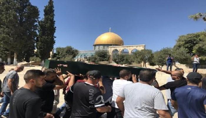 تشييع جثمان رجل الإصلاح مازن أبو ذياب في القدس