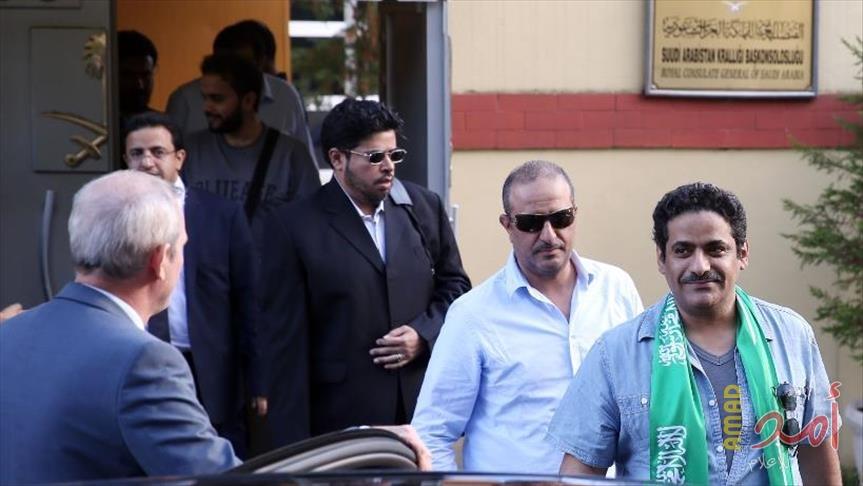 بعد ساعتين من الزيارة.. وفد أمني سعودي يغادر قنصلية بلاده بإسطنبول