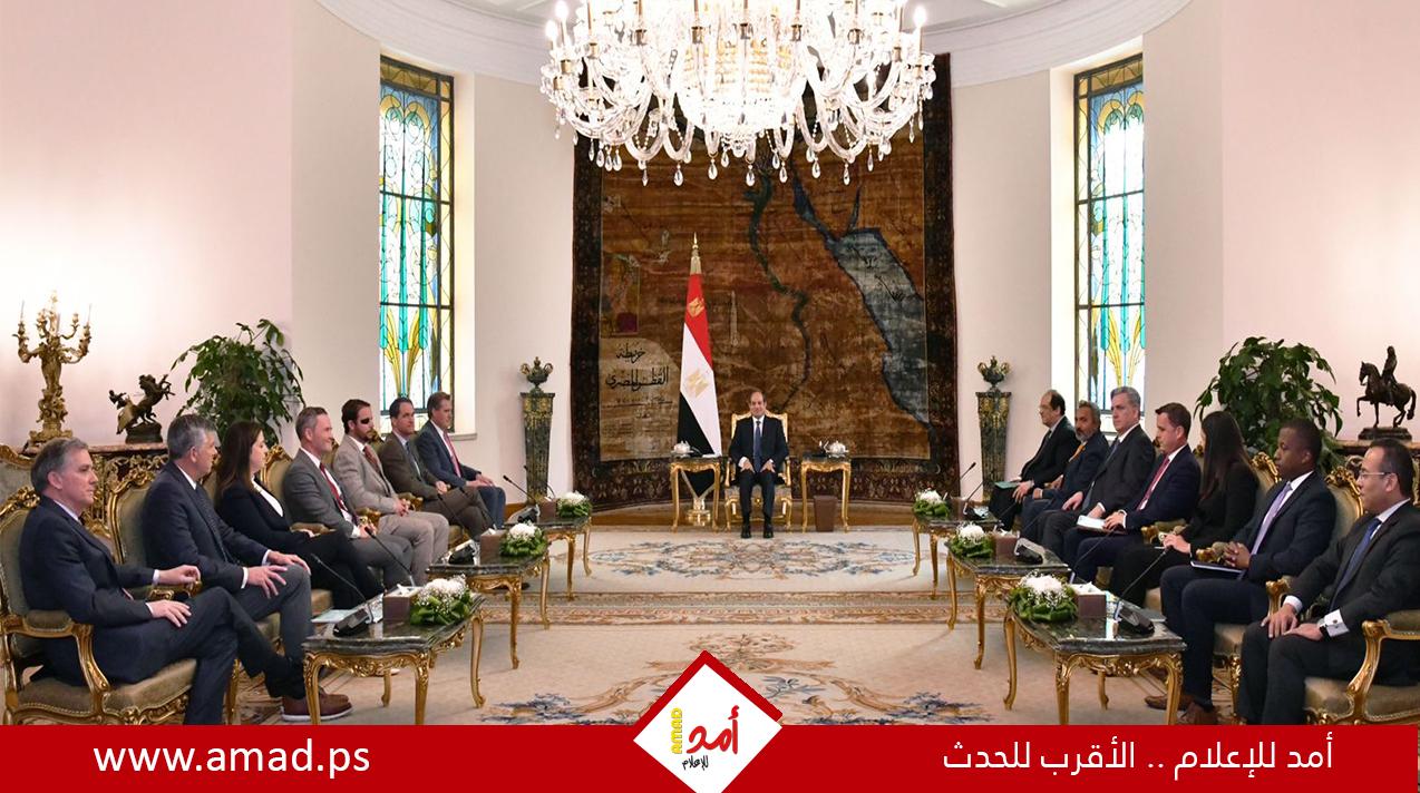 السيسي: السلام العادل والشامل يفتح آفاقا جديدة في المنطقة