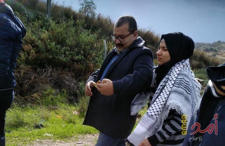 بالصور.. سلطات الاحتلال تفرج عن الطفلة "مرح الجعيدي"