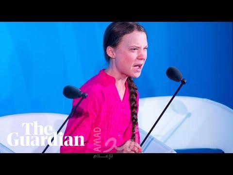 بالفيديو: ناشطة سويدية غاضبة تنتقد زعماء العالم... أنتم شياطين!