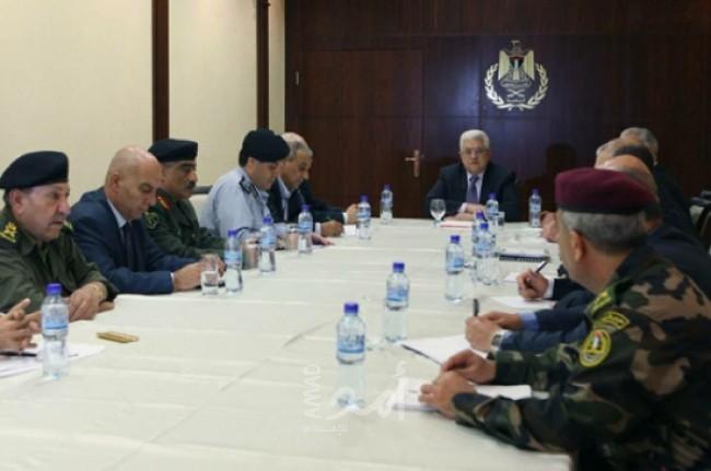 قناة عبرية: السلطة تصدر تعليمات هامة لقادة الأجهزة الامنية