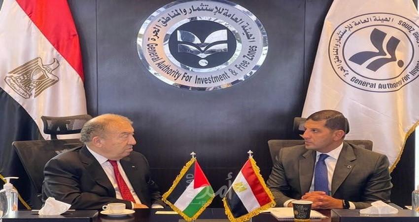 اتفاق فلسطيني مصري على آليات لتطوير التعاون الاقتصادي والتجاري
