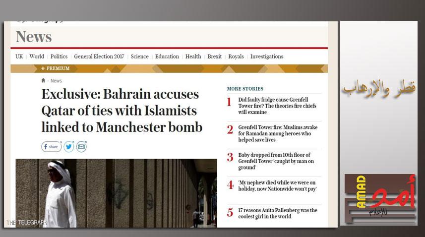 "إنتلجنس أون لاين": وثيقة تستعرض أدلة إدانة قطر بتمويل "الإرهاب"