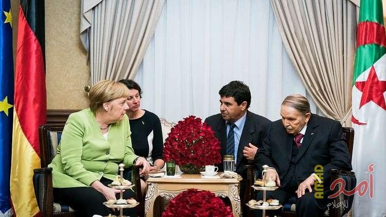 بوتفليقة يستقبل ميركل
