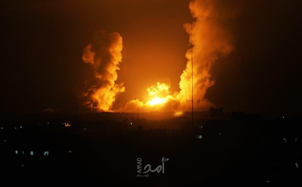 محدث - الطيران الإسرائيلي يستهدف نقطة عسكرية شمال قطاع غزة