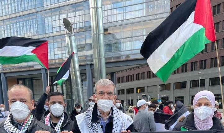 برلين: العشرات يشاركون في وقفة لنصرة القدس