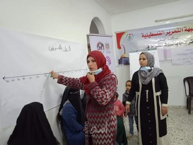 التحرير الفلسطينية تنظم دورة بعنوان " باروميتر  للدعم النفسي والتفريغ " وسط قطاع غزة