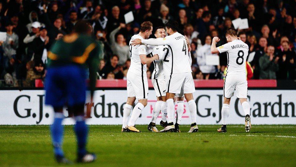 نيوزيلندا تنتظر الأرجنتين أو تشيلى فى ملحق التأهل لكأس العالم 2018