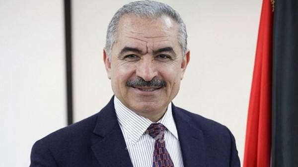 أشتية يقدم واجب العزاء بالرئيس الفرنسي الأسبق شيراك