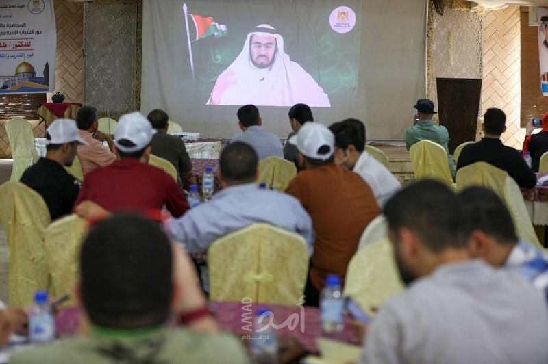 "الشباب والثقافة" بغزة تعقد محاضرة فكرية للدكتور طارق سويدان