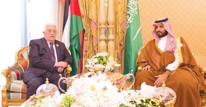 عباس يلتقي بن سلمان في العاصمة السعودية