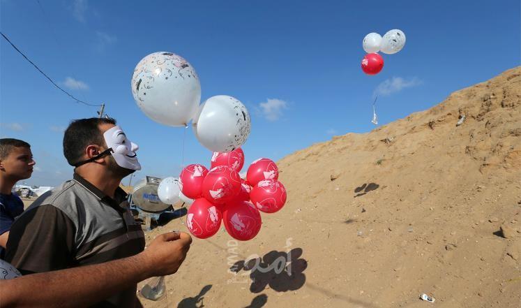 بالون مفخخ انفجر في "ناحل عوز" اطلق من قطاع غزة