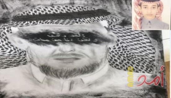 "رسمة" طالب لوالده المتوفَّى تتصدر مواقع التواصل