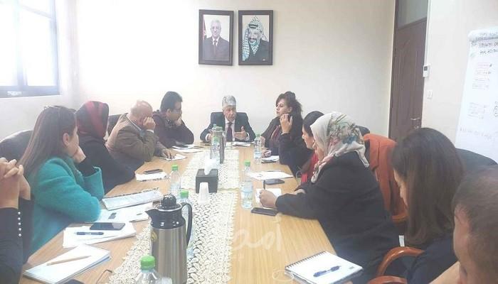 مجدلاني يلتقي لجنة وفاق للجان المصالحة الوطنية برام الله