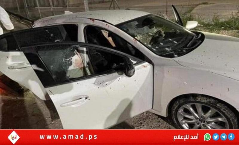قناة عبرية تنشر صور سيارة "شهداء جنين الثلاثة": أطلق عليها عشرات الرصاصات