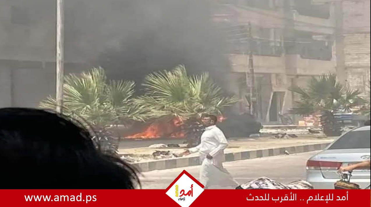 قتلى وإصابات بتفجير سيارة في مدينة منبج غربي سوريا- صور