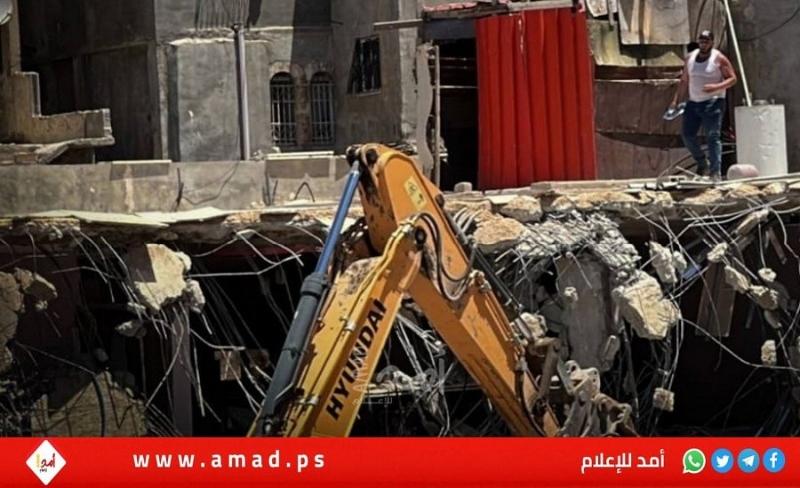 قوات الاحتلال تهدم منزلين في خلة العيدة شرق الخليل
