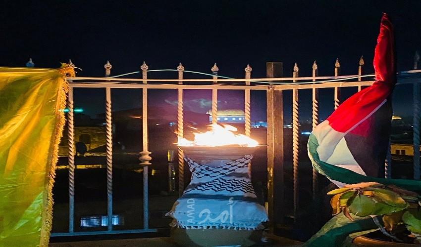 إيقاد شعلة انطلاقة الثورة وحركة "فتح" في عدة مدن بالضفة