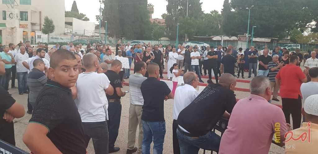 مظاهرة عربية في تل أبيب تحت شعار "فليسقط قانون القومية"