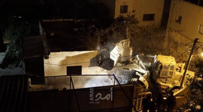 قوات الاحتلال تهدم منزل الأسير "قسام البرغوثي" في كوبر  برام الله- فيديو وصور