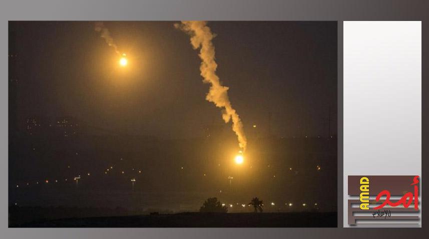 زوارق الاحتلال تطلق قنابل ضوئية بمحيط ميناء غزة