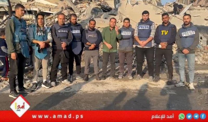 صحفيون من شمال قطاع غزة: "مستمرون في التغطية رغم الألم"- فيديو
