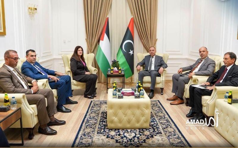 فلسطين وليبيا تتفقان على تشكيل لجنة مشتركة وتعيين سفير ليبي غير مقيم لدى دولة فلسطين
