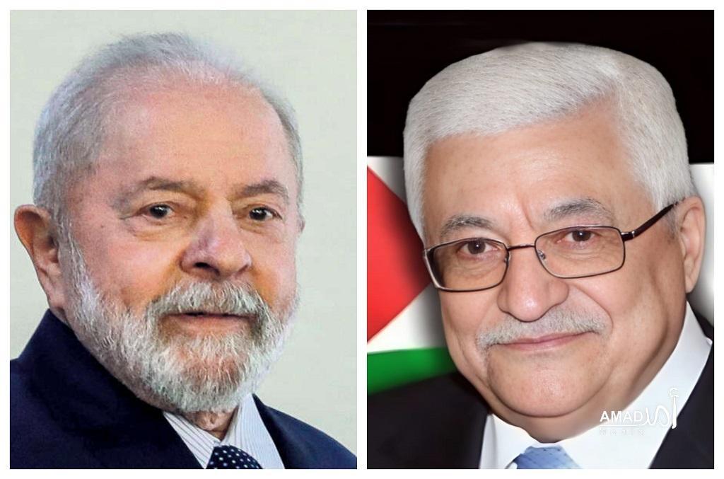 الرئيس عباس يهنئ الرئيس البرازيلي لولا دا سيلفا بإعادة انتخابه 