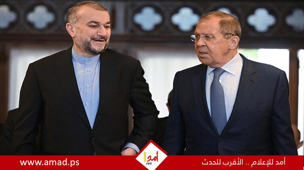 الخارجية الروسية: عبد اللهيان أبلغ لافروف بإجراءات طهران في الرد على إسرائيل