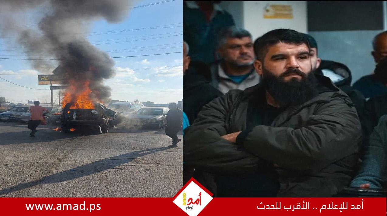 محدث - لبنان: مسيرة إسرائيلية تغتال القيادي في حماس سامر الحاج مدخل مخيم عين الحلوة - فيديو