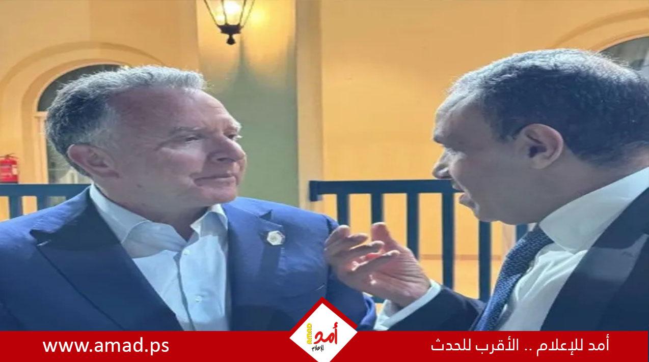 وزير الخارجية المصري وويتكوف يبحثان تبادل الرؤى حول تطورات غزة واتفاق التهدئة