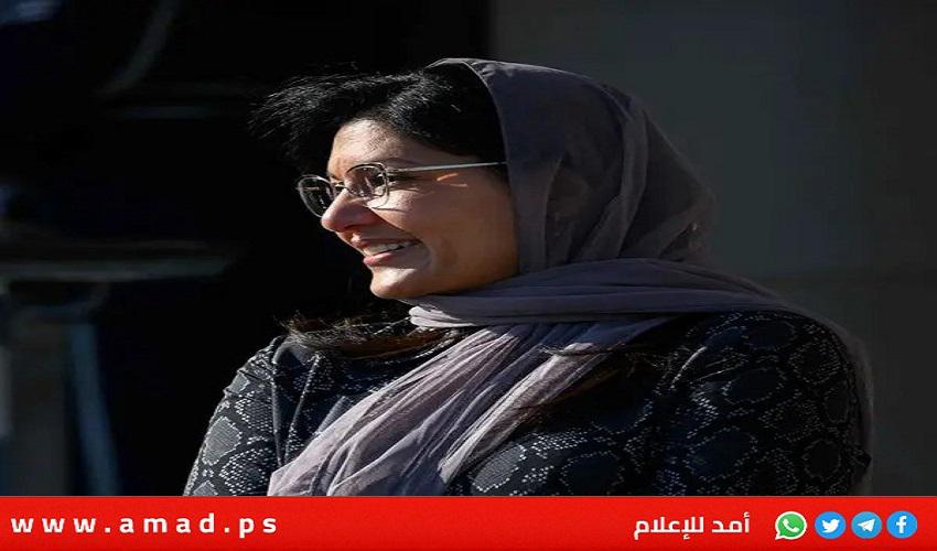ريما بندر: السعودية لن تعترف بإسرائيل من دون حل الدولتين وفي إطار زمني محدد