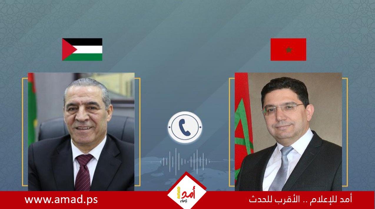 تنسيق فلسطيني مغربي بقيادة الشيخ وبوريطة لمواجهة التحديات الإقليمية في الأمم المتحدة