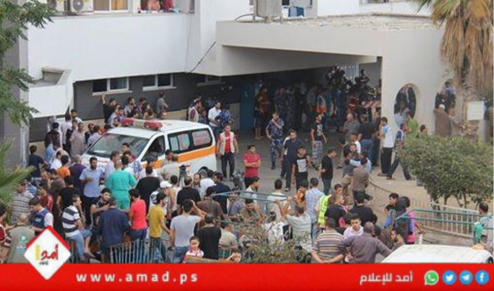 انتشال شهداء من مقبرة جماعية بمستشفى الشفاء
