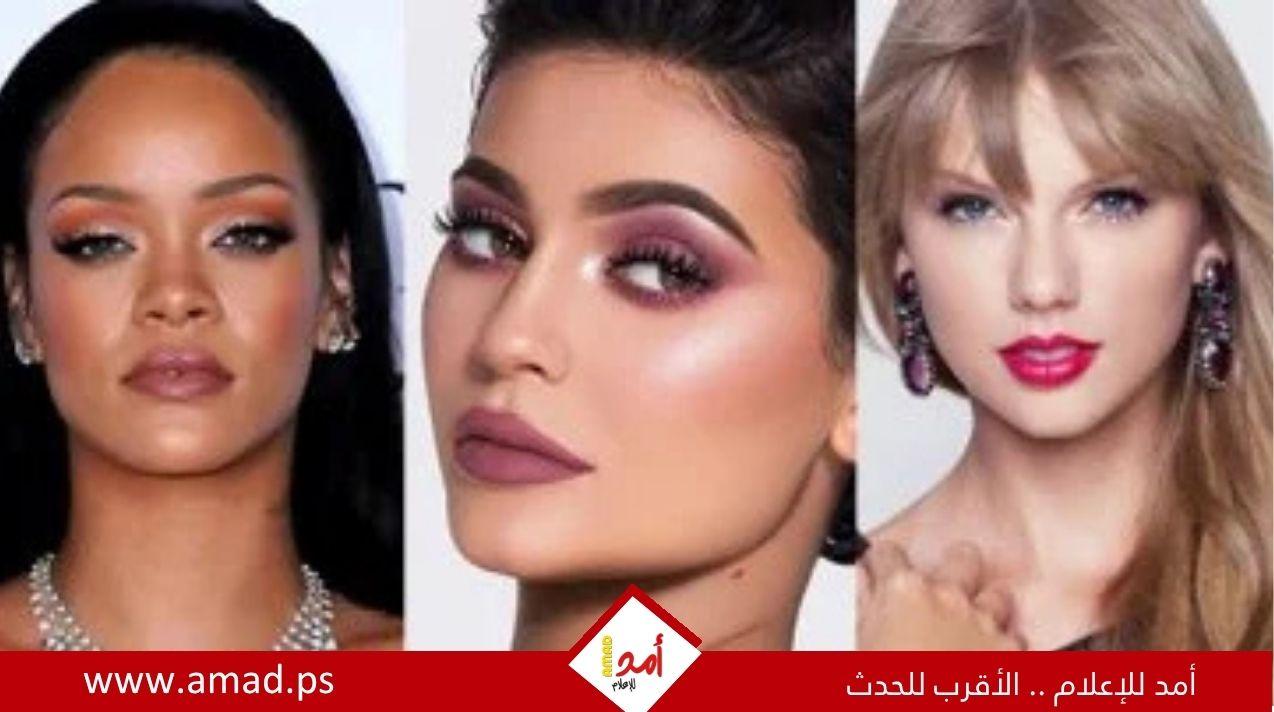 نجمات عالميات يسيطرن على عالم المكياج