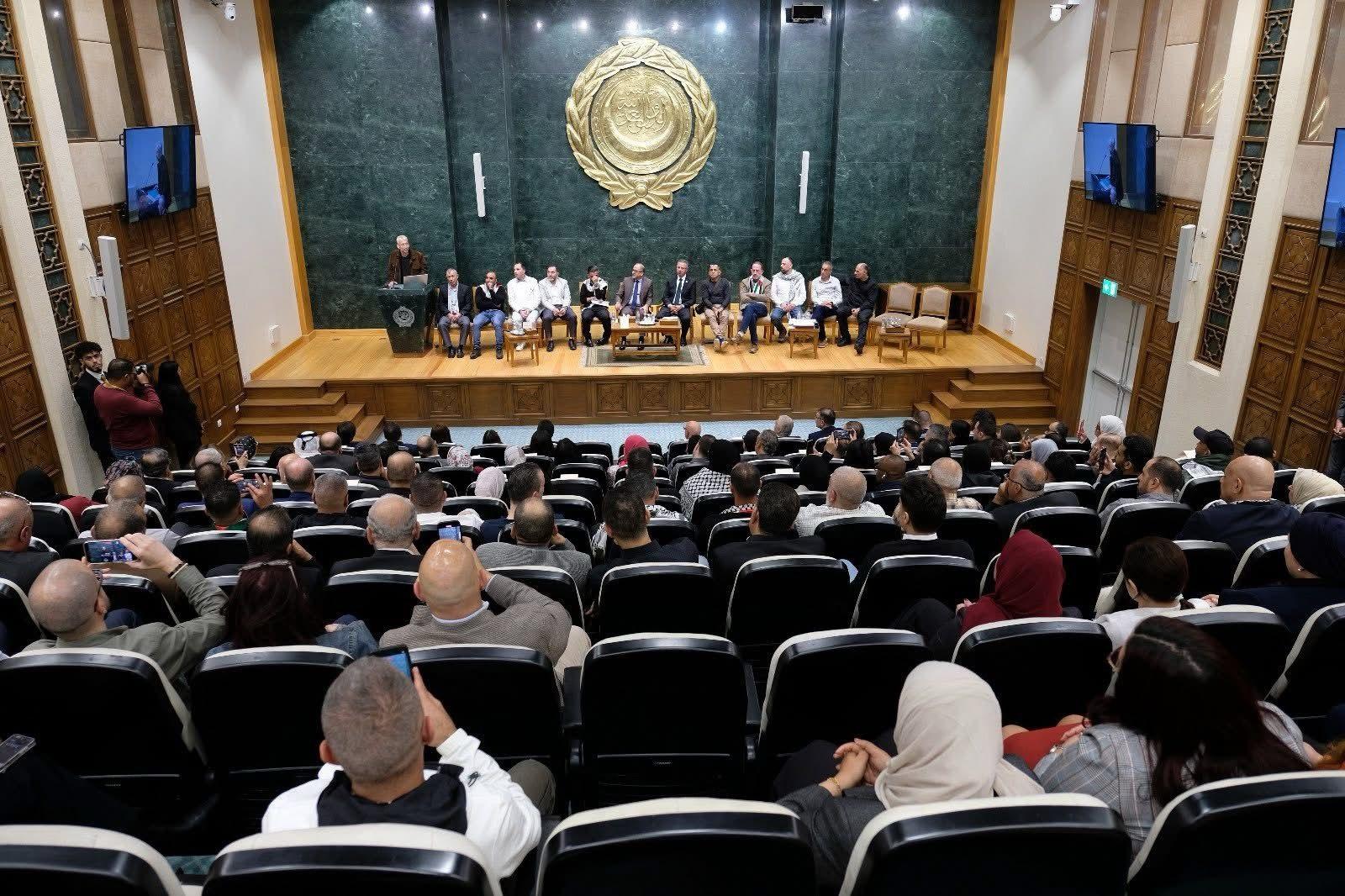 ندوة في الجامعة العربية حول معاناة الأسرى والمعتقلين في السجون الإسرائيلية وواقع المحررين المبعدين