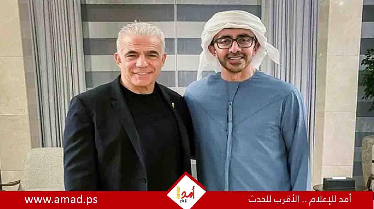 "تدخل سياسي".. حاشية نتنياهو غاضبة من زيارة لابيد لأبو ظبي
