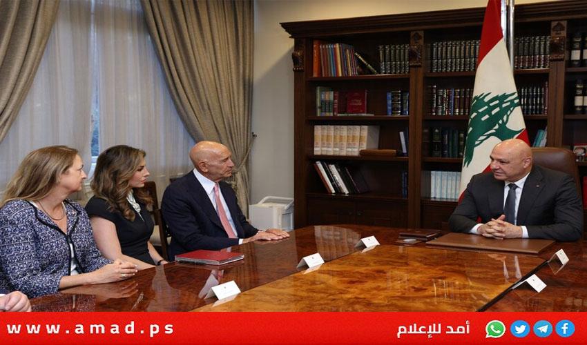 باراك: لا نحمل أي تهديد بشأن نزع سلاح "حزب الله"..ومطلوب تعاون إسرائيل
