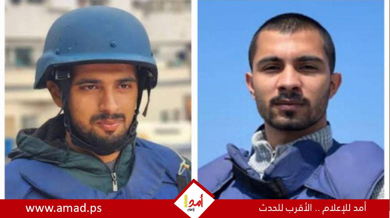 إدانة فلسطينية وعربية لاغتيال جيش الاحتلال الصحفيين الغول والريفي في غزة