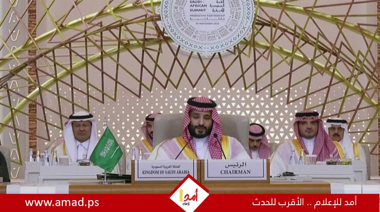 بن سلمان: التزام المملكة بحق الشعب الفلسطيني موقف راسخ حتى إقامة دولتة المستقلة