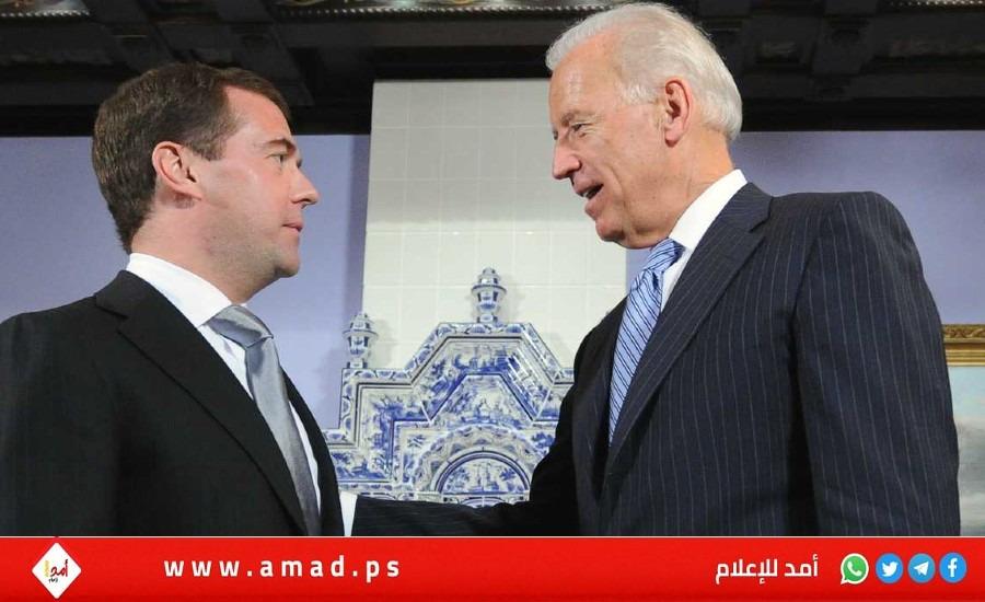 مدفيديف: بايدن قرر الموت "بشكل جميل" آخذا معه قسما من البشرية