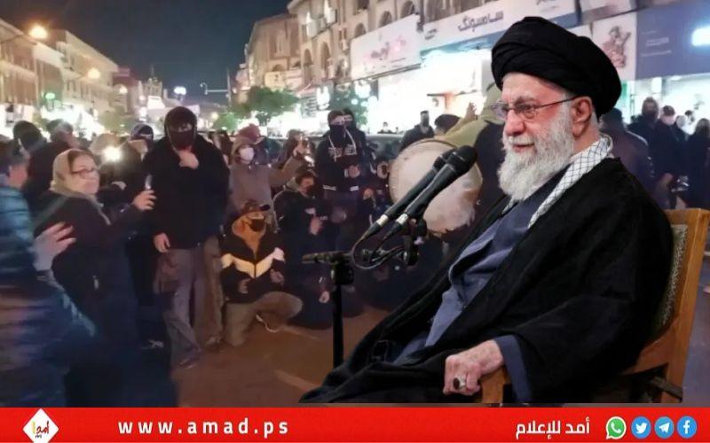 تقرير: تصاعد الاحتجاجات في إيران والتلفزيون الرسمي يكسر صمته