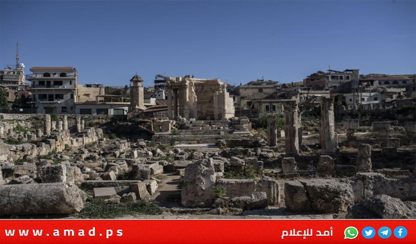 جيش الاحتلال يشن غارة على مدينة بعلبك شرقي لبنان - فيديو