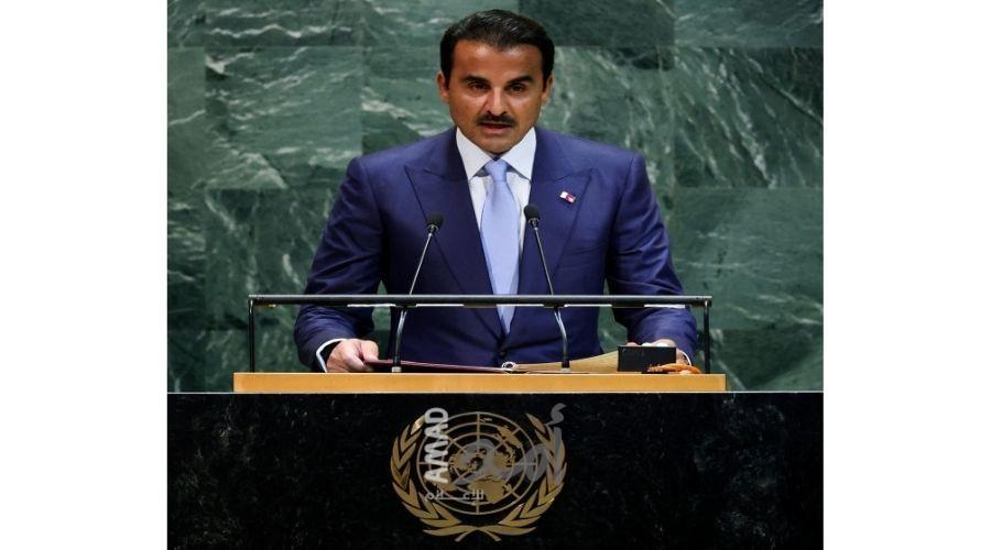 أمير قطر: الاعتداء الإسرائيلي على الدوحة "إرهاب دولة"