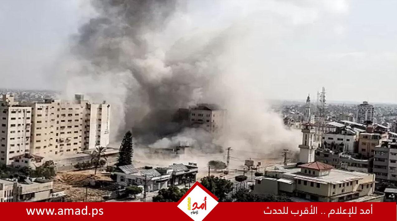 جيش الاحتلال ينذر الصحفيين والمنظمات الدولية بإخلاء "خيمة الصحافة" في غزة