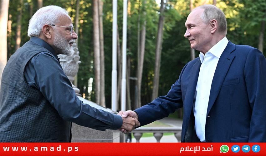 بعد زيارة رئيس وزراء الهند..انزعاج أمريكي أوكراني من التقارب مع روسيا