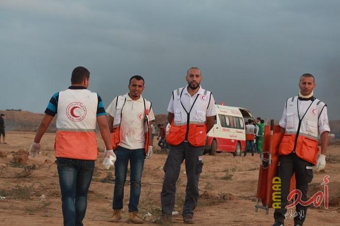 الصليب الأحمر يطالب بمعرفة مصير 9 مسعفين مفقودين في رفح جنوب قطاع غزة